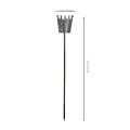 Dekokrone aus Metall in Antik-Optik, 95cm, für Blumenbeet und Pflanztopf | Floristik24.ch