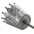 Dekokrone aus Metall in Antik-Optik, 95cm, für Blumenbeet und Pflanztopf | Floristik24.ch