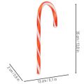 Künstliche Zuckerstange Rot-Weiss Kunststoff 35cm 3er-Set Innenbereich | Floristik24.ch