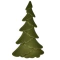 Deko Tanne Tannenbaum beflockt Weihnachtsbaum Grün 60cm | Floristik24.ch