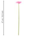 Künstliche Gerbera Rosa 47 cm mit biegsamem Stiel 6St | Floristik24.ch