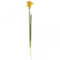 Floristik24 Künstliche Narzisse Seidenblume Gelb Osterglocke 59cm