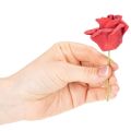 Künstliche Rosen rot mit Drahtstiel 5 cm Blütendurchmesser 100 Stück | Floristik24.ch