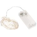 Floristik24 LED Lichterkette Innen Batteriebetrieben 30 LEDs Warmweiss 3 m 6er-Set