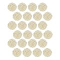 Rattanball gebleicht Tischdeko Rattan Creme Ø5cm 24 St | Floristik24.ch