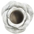 Rose Keramik Grabdeko Tischdeko Kerzenhalter Groß Ø17cm H9cm | Floristik24.ch