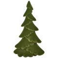 Tannenbaum Deko Weihnachtsbaum Tanne beflockt Grün 76cm | Floristik24.ch