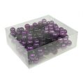 Floristik24 Spiegelbeeren Violett Mix Ø25mm 140St