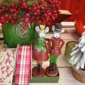 Weihnachtsmaus Mäuse Deko Figuren 14,5cm Rotgrün 2St | Floristik24.ch
